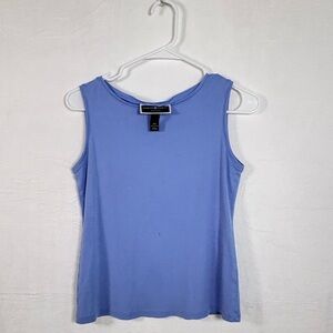 Karen Scott Blue Tank | Women’s Petite Medium | Moderate Condition